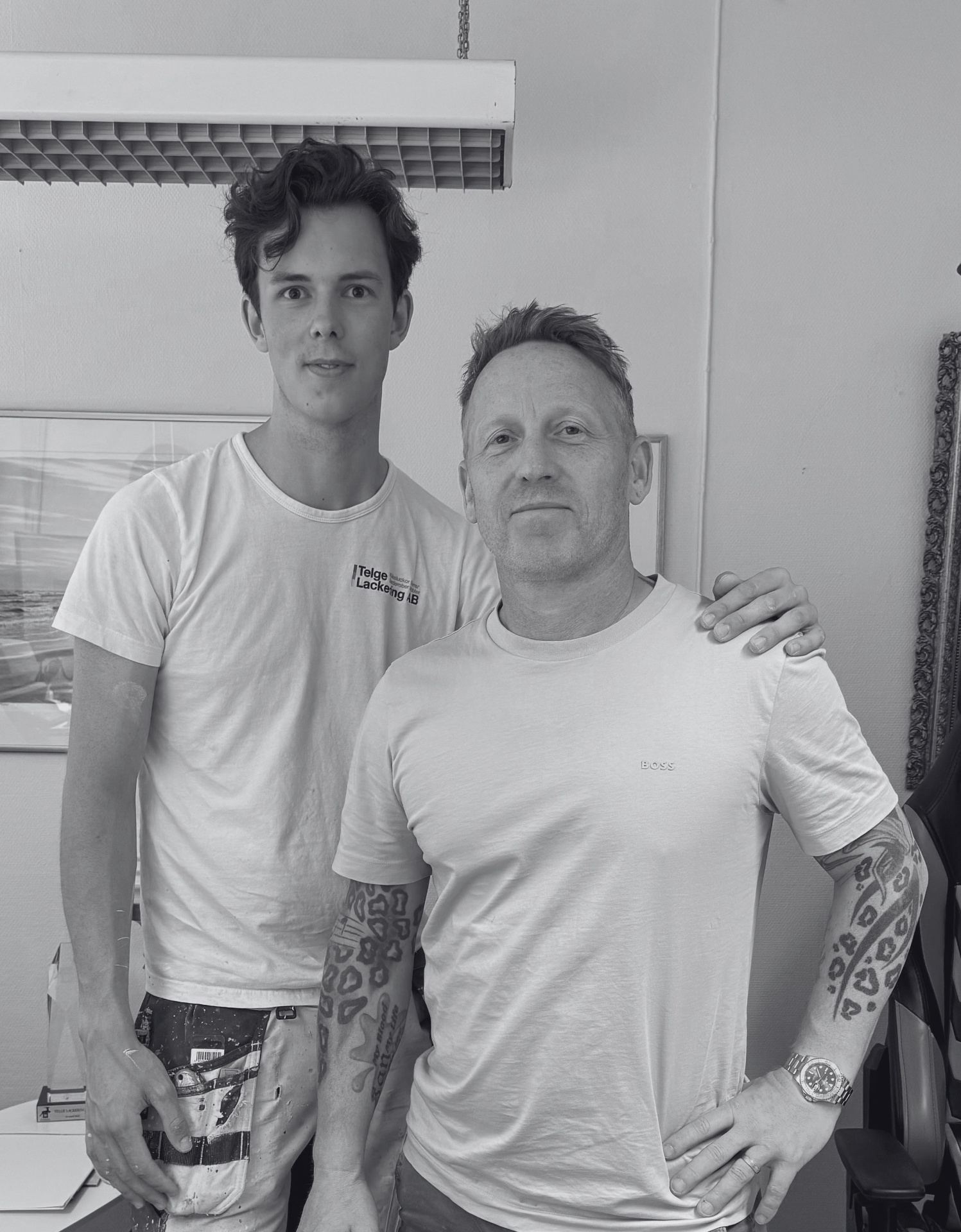 Oscar och Lasse – grundare av Rushberg AB